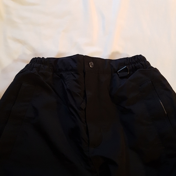 Lands' End Squall boys or girls 14S black snow pants EUC Super Warm - Picture 3 of 12